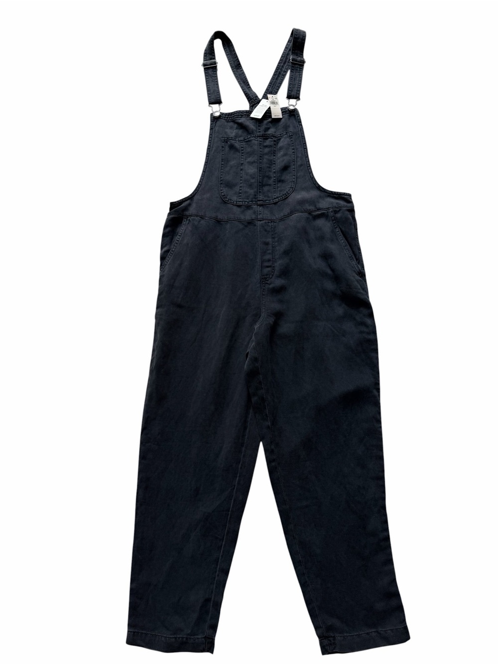 aerie Soft  Denim Overalls Jumpsuit Dark Grey Size Small